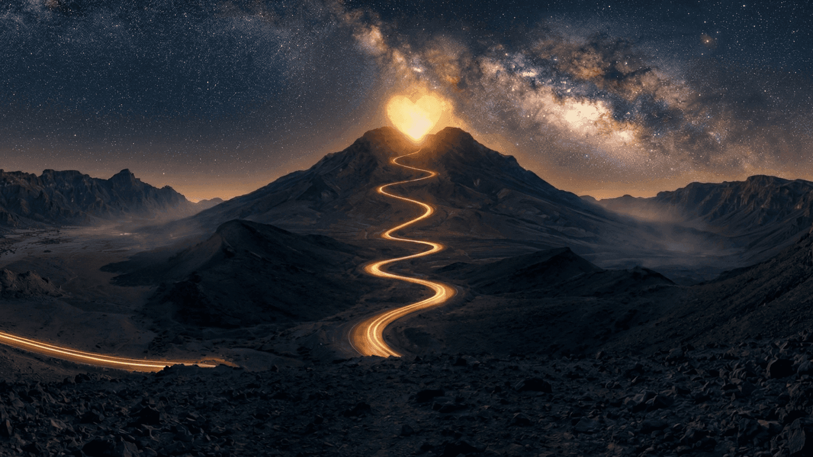 Sunrise over Mount Sinai Desktop